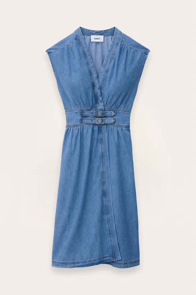 ba&sh - Kleid Love Denim