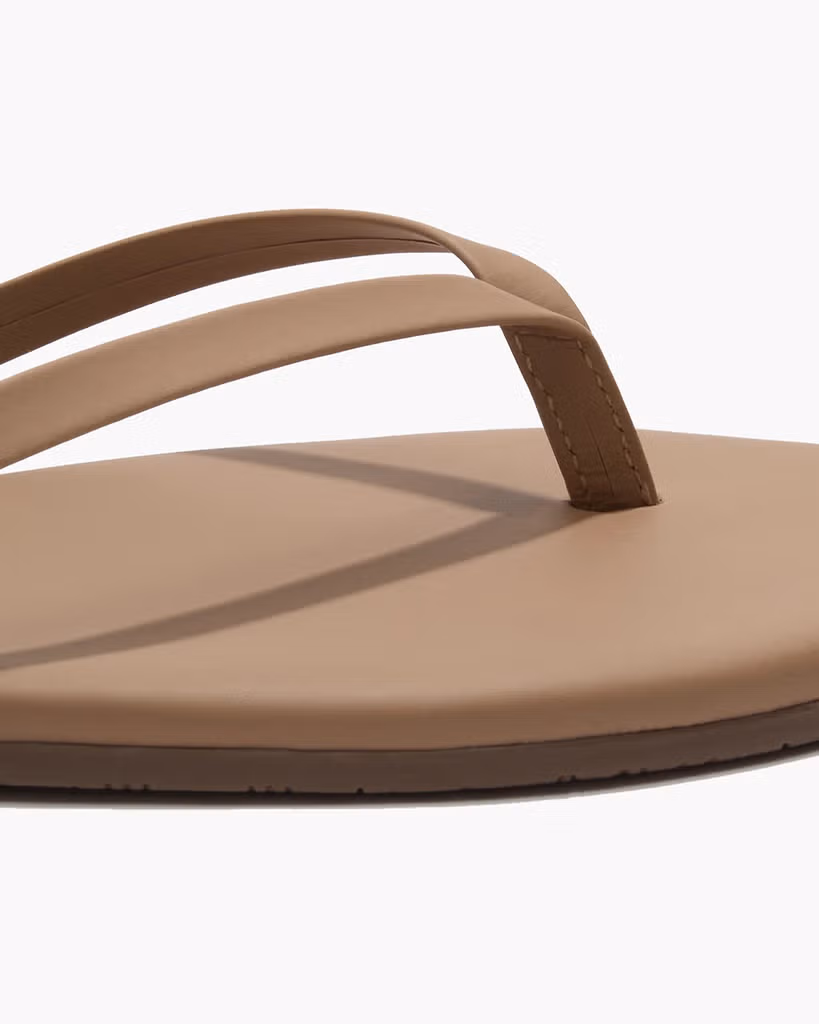 TKEES - Leder Flip Flops Lily Nudes Cocobutter