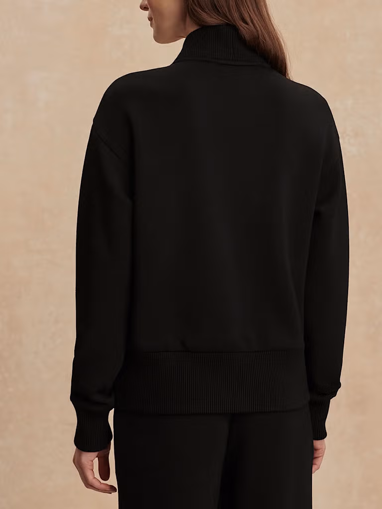 Varley - Sweater Sally Half Zip Black