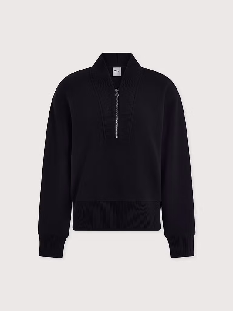 Sweater Sally Half Zip Black