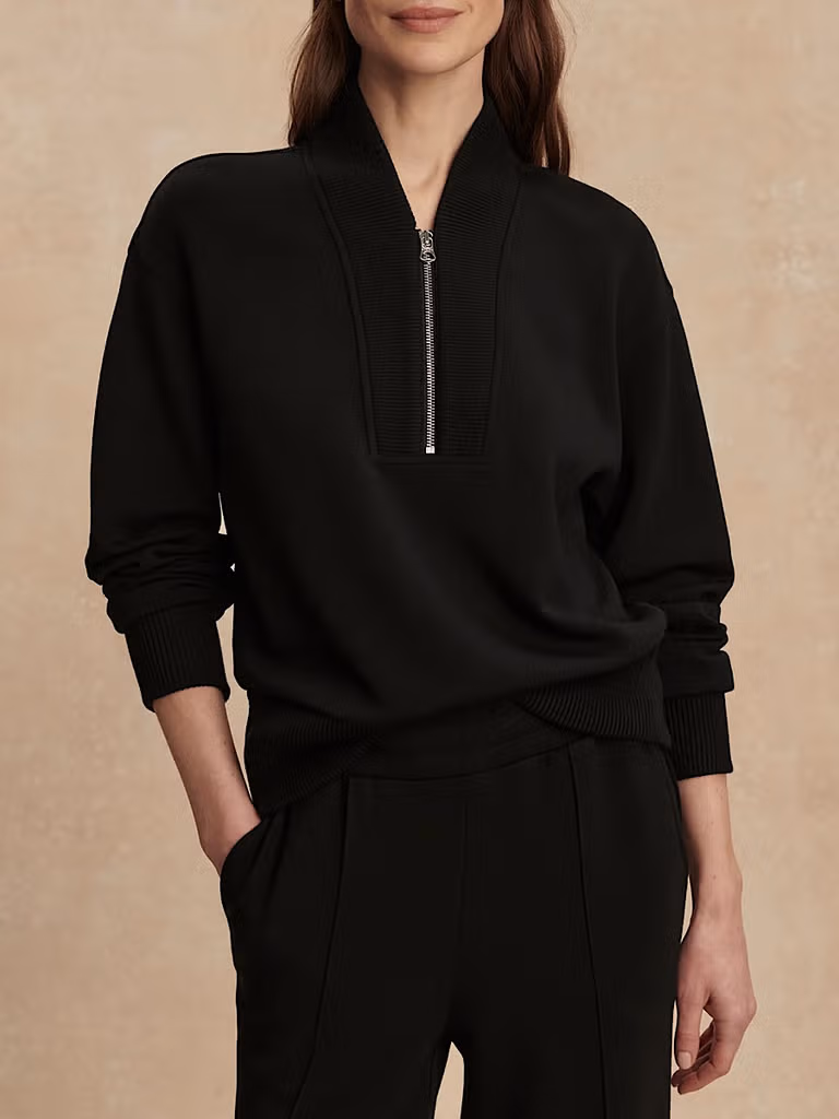 Varley - Sweater Sally Half Zip Black
