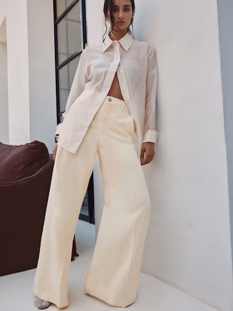 Hose Ivon Soft Denim Vanille