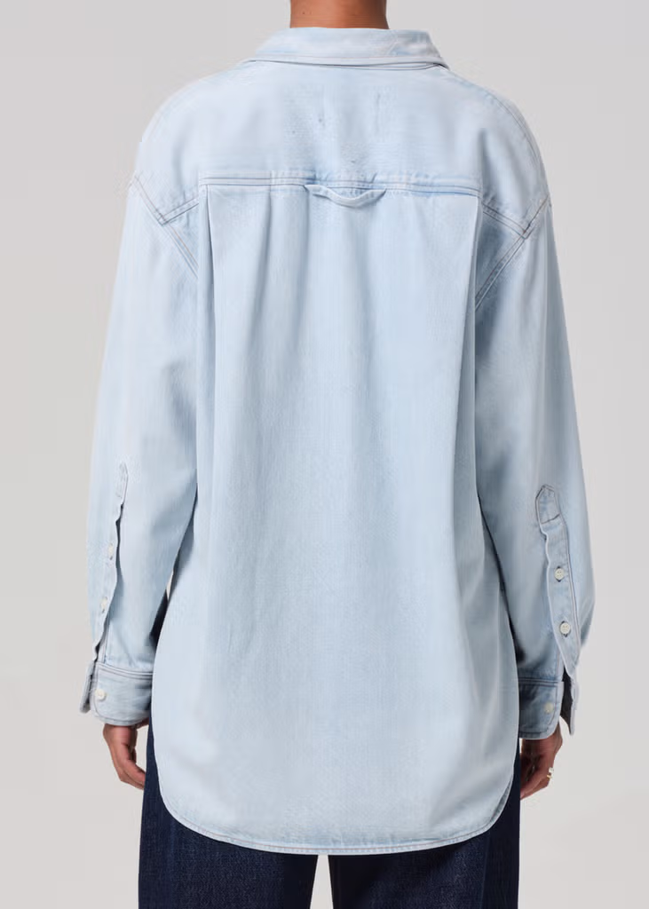 Citizens of Humanity - Bluse Kayla Denim Shirt in Lune
