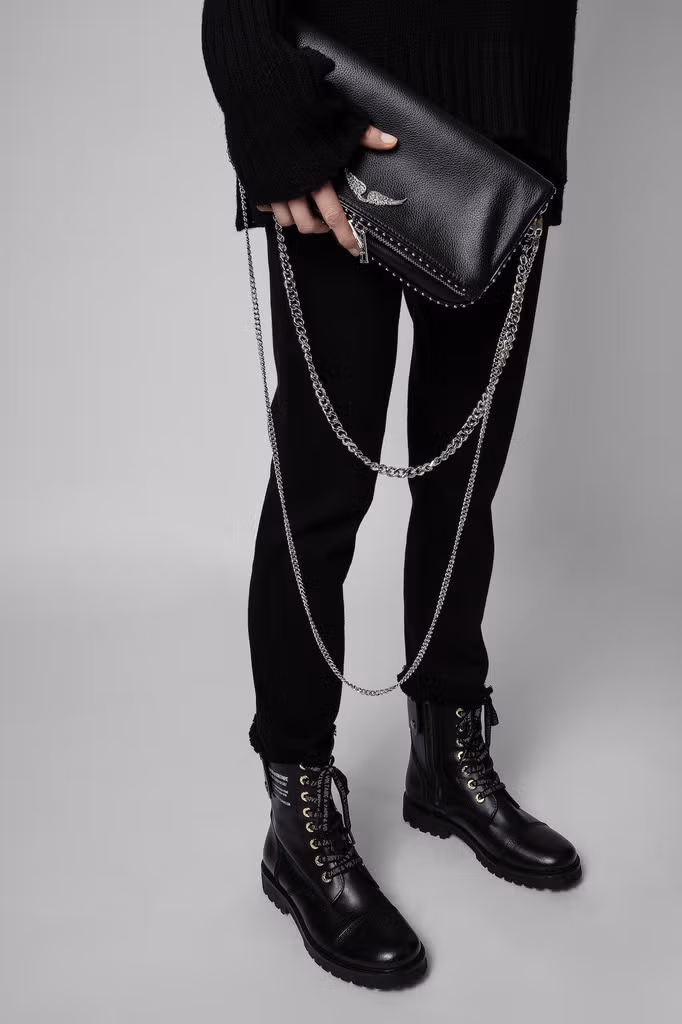 Zadig & Voltaire - Tasche Rock Studs Schwarz