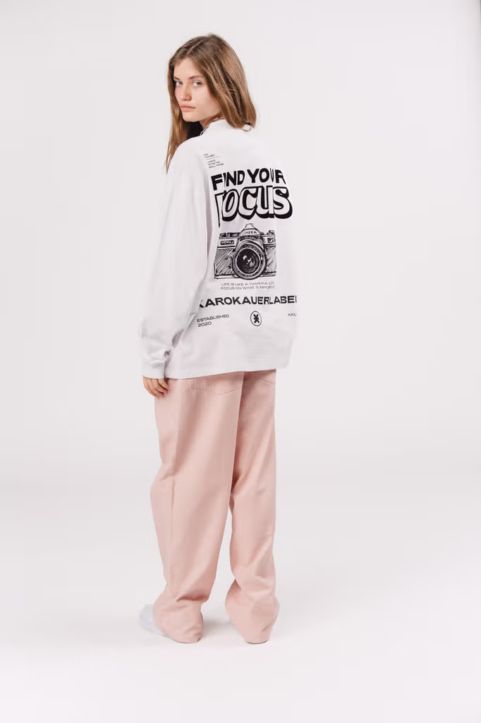 Longsleeve White Focus