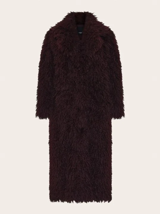 Mantel Daryll Coat Deep Wine