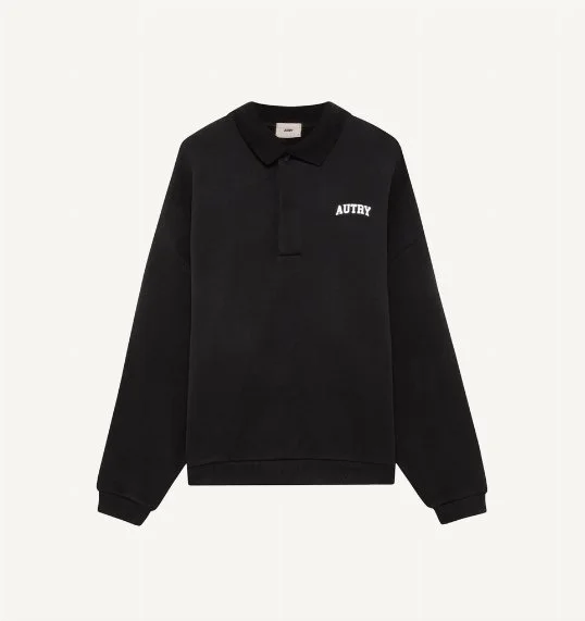 Sweatshirt Polo Main Black