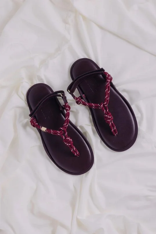 Sandale FLO Mono Bordeaux