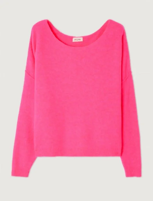 Pullover Damsville in Rose Fluo