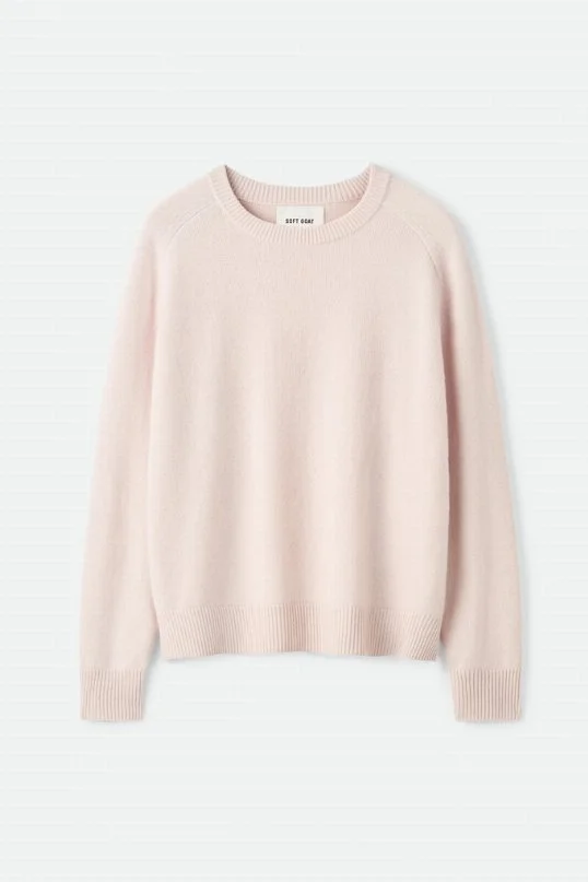 Pullover Boyfriend Crewneck Powder