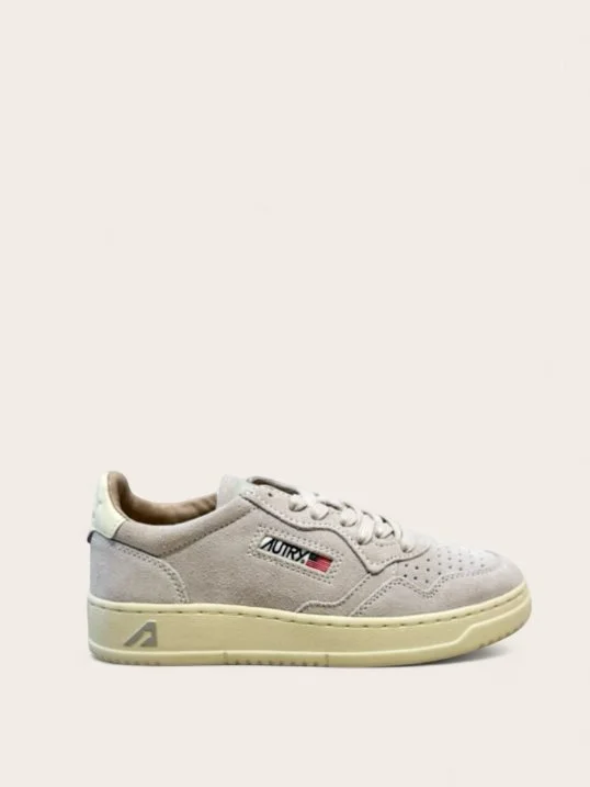 Sneaker Suede Marble/White