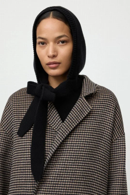 Bonnet Cashmere Schwarz