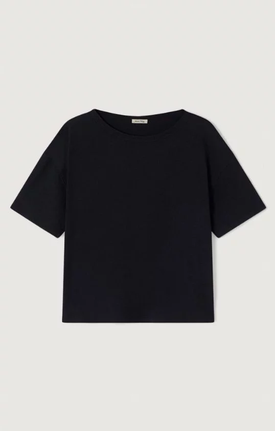 T-Shirt Aksun in Schwarz