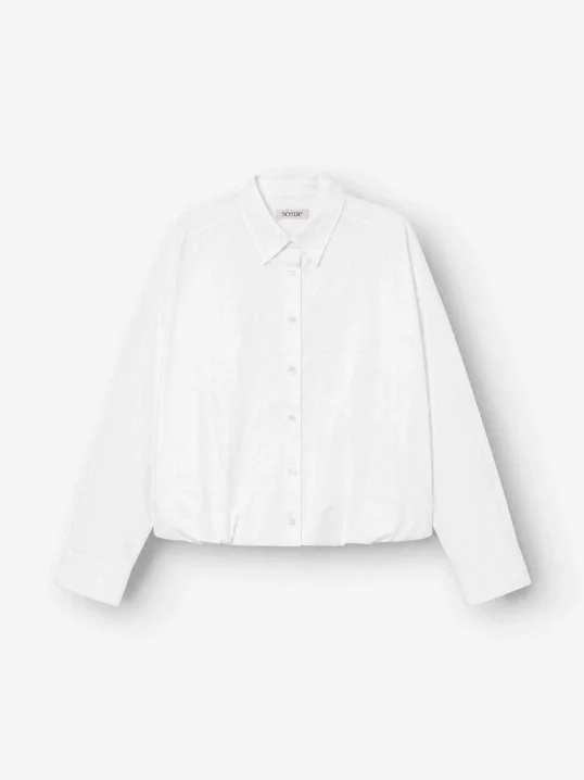 Bluse Balloon White