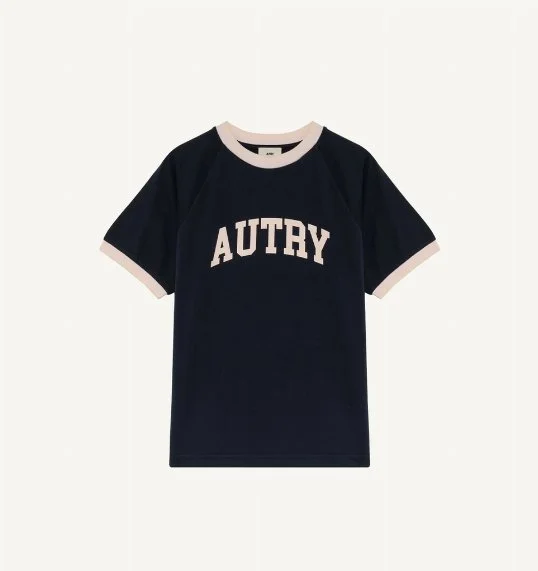 T-Shirt College Blau