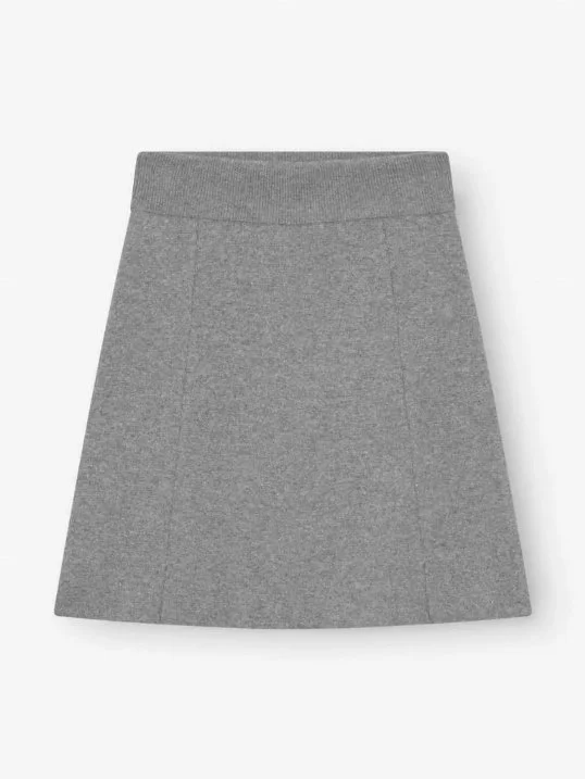 Rock Mini Skirt Merino Grey