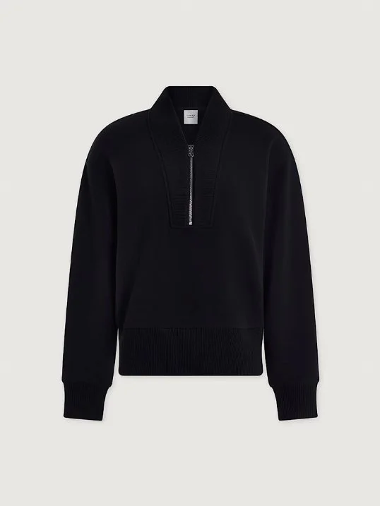Sweater Sally Half Zip Black