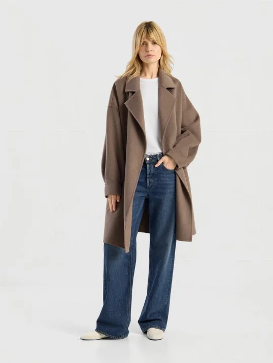 Mantel Francesca Taupe