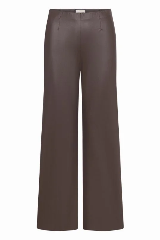 Hose Kimberly Vegan Fluid Nappa Brown