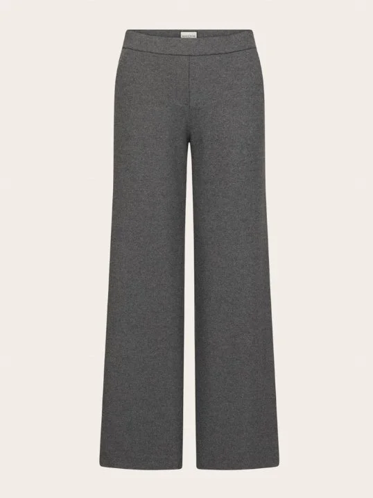 Hose Naley Bonded Wool Flannel Silber