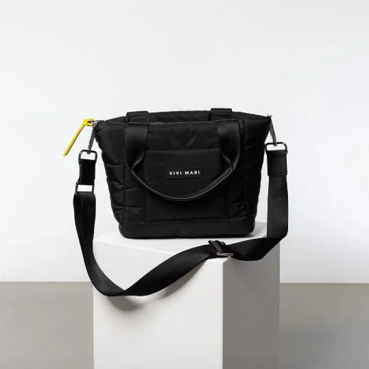 Tasche Padded Tote Bag Small Schwarz