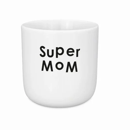 Porzellanbecher Super Mom