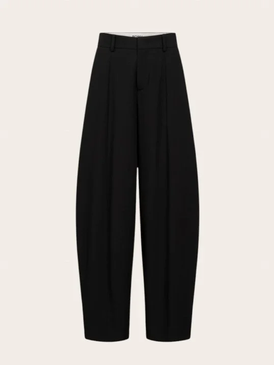 Hose Alyn Compact Fine Weave Black