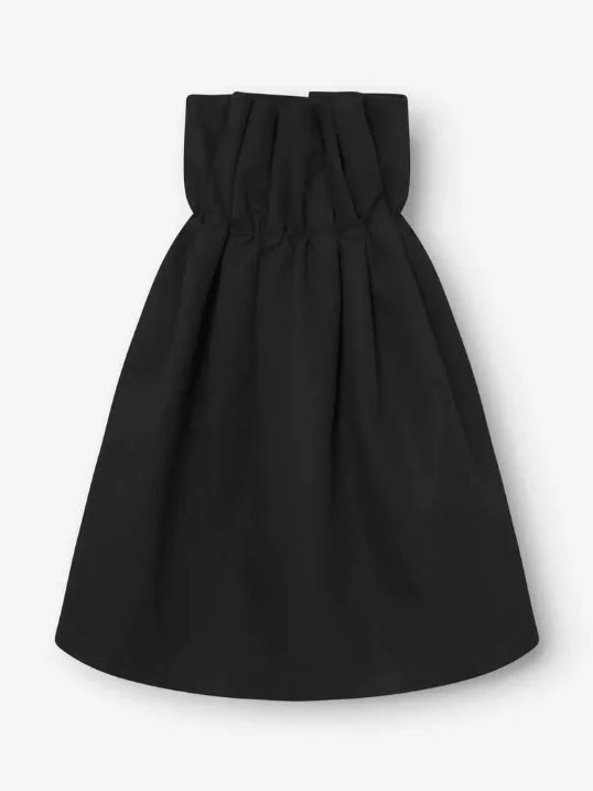 Kleid Pleat Dress Black
