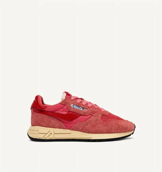 Sneaker Reelwind Suede/Mesh Rose/Rubicondo