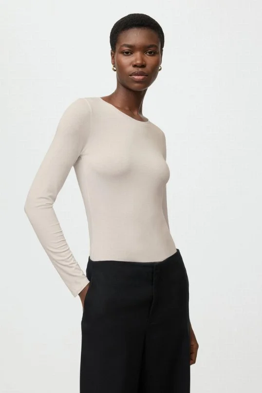 Pullover Lightweight Jersey Chalk