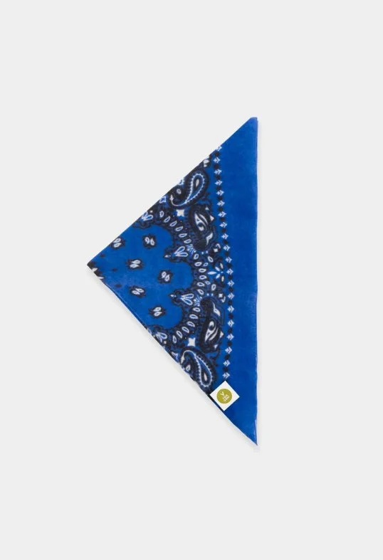 Tuch Bandana Calvina Paisley N Blau