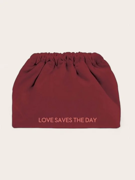 Clutch Samt LOVE SAVES THE DAY