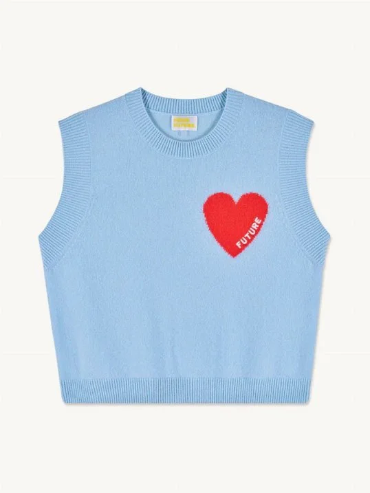 Pullunder Heart Baby Blue