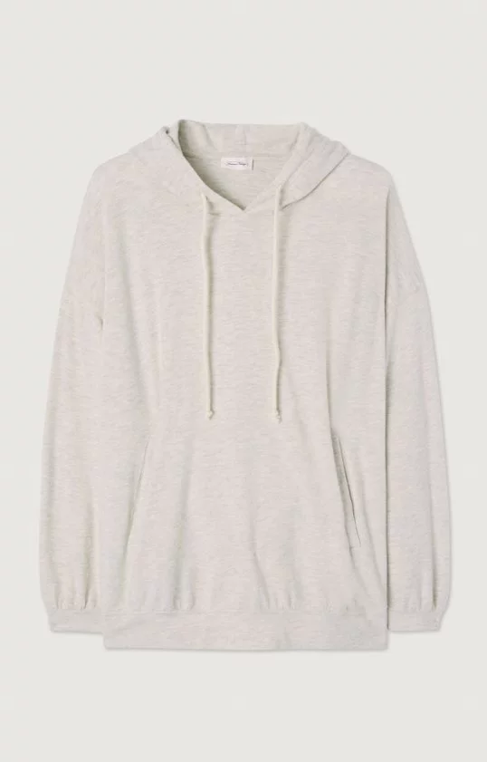 Hoodie Ypawood in Heather Grey