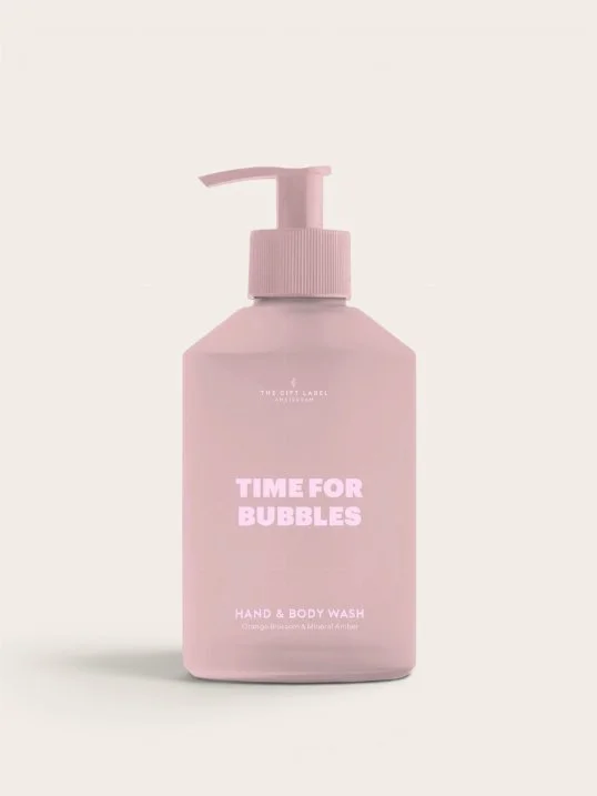 Hand & Body Wash Time for Bubbles