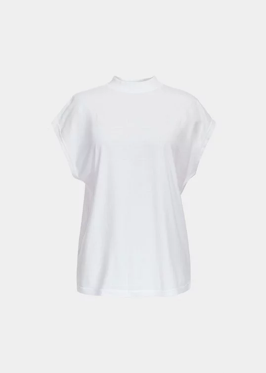 T-Shirt Bleeve in Weiß