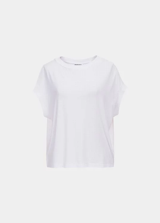 T-Shirt Bejewel in Creme
