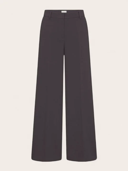 Hose Shiloh Optical Fine Wool Dunkelbraun