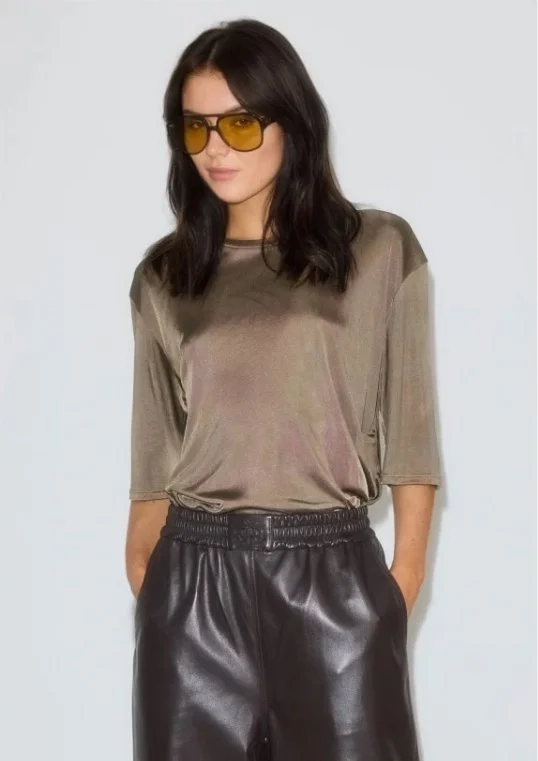T-Shirt Pyle Fluid Walnut