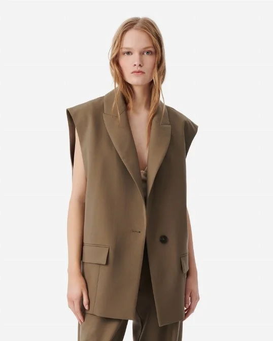 Weste Cynesa Khaki