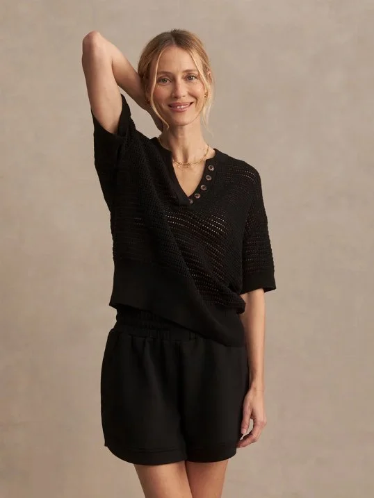 Top Callie Knit Black