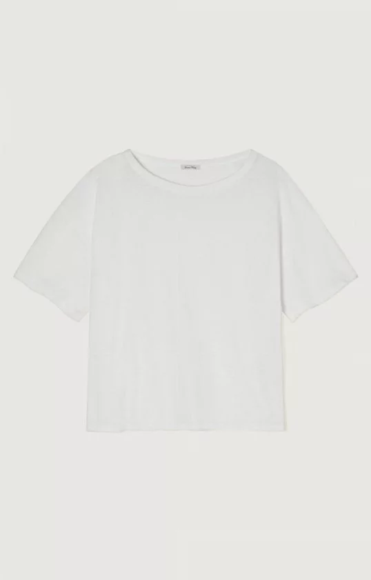 T-Shirt Aksun in Weiß