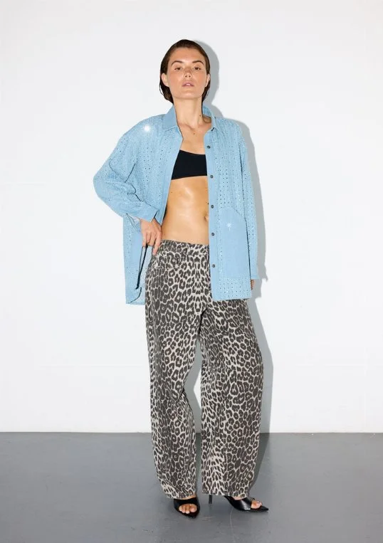 Overshirt Polly Light Blue