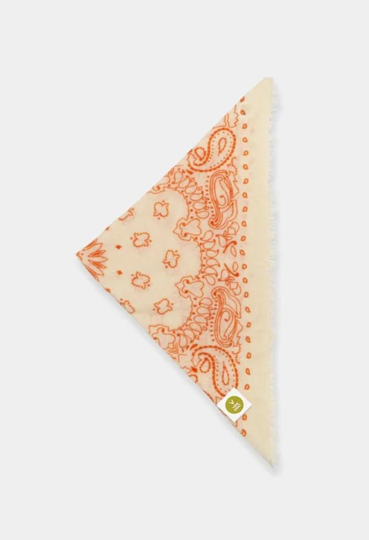 Tuch Bandana Paisley AAE Orange XL