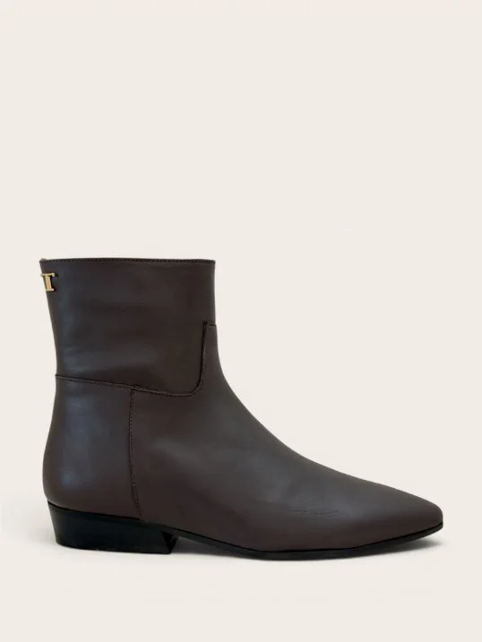 Stiefelette Belinda Dark Brown