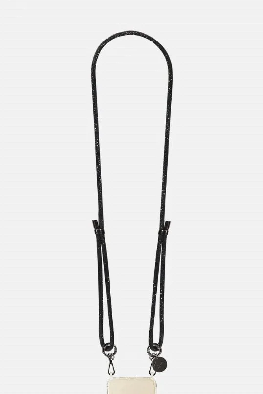 Handykette Mariah Strass Schwarz