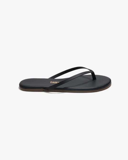 Leder Flip Flops Lily Liners Sable