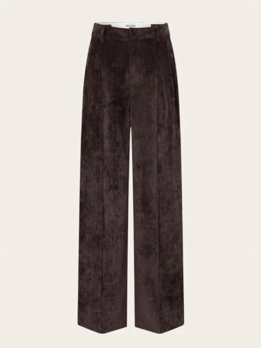 Hose Noa Corduroy Schoko
