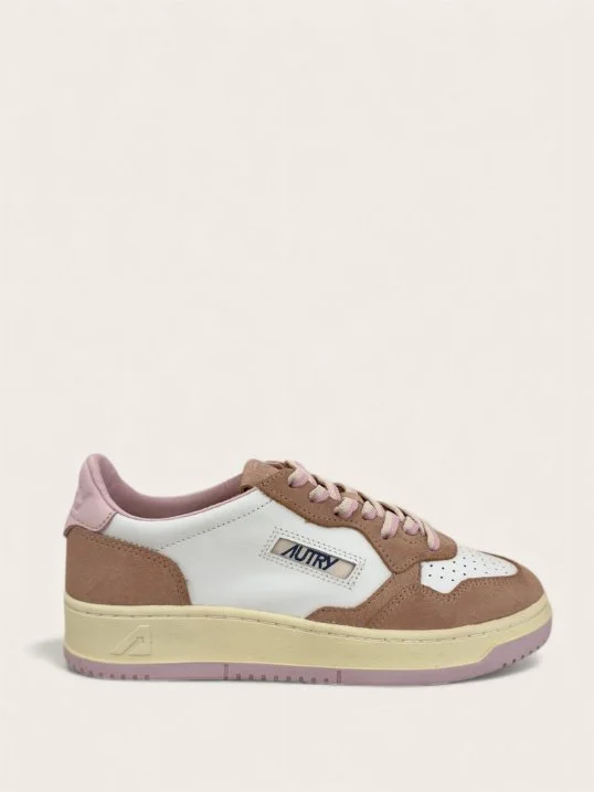 Sneaker Medalist Leather/Suede Lilac/White/Phard