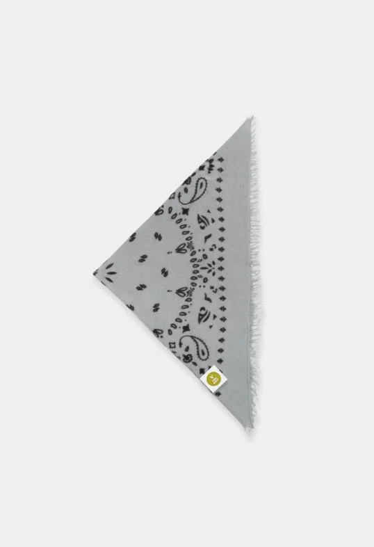 Tuch Bandana Cashmere Paisley P mit Fransen